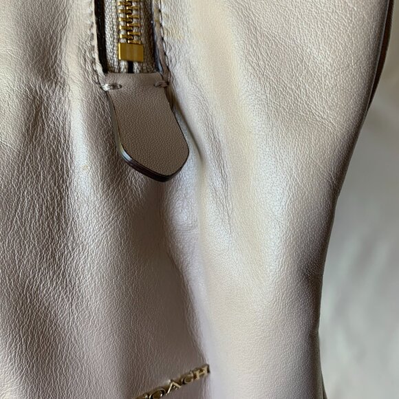 Coach Madison Phoebe Pinktuck Leather Shoulder Bag - Picture 9 of 11